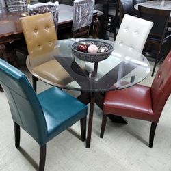 Nice Multi Color Dining Table Set 