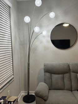 Standing Lamp With LED Lights