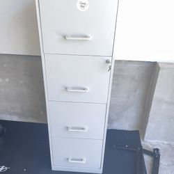 FREE-Metal Vertical File Cabinet - 4 Drawer