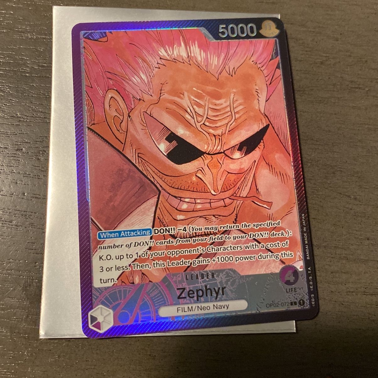 One Piece TCG - Zephyr (Alternate Art) for Sale in Lynnwood, WA - OfferUp