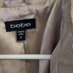 Bebe, Light Gold Jacket