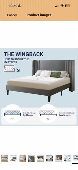 Queen size bed frame