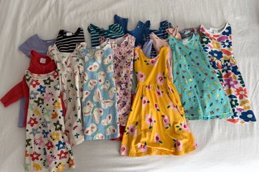 Girls Dresses selling entire lot Hanna Anderson Janie and Jack