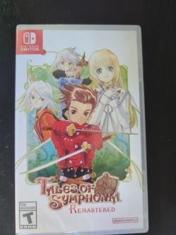 Nintendo switch game tales of Symphonia Remastered