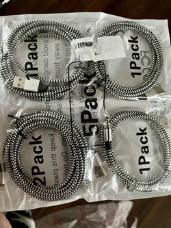 Iphone cable  Brand new Pack of 4  Only pickup