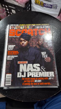 Scratch Hip Hop Magazine w/ Nas & DJ Premier