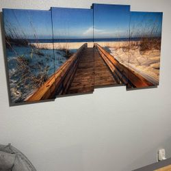 Wall canvas paint 