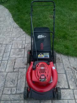 Toro 21" Lawnmower w/ Bagger – $185