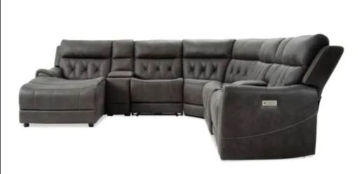 Canyon Gray Power Reclining Sectional