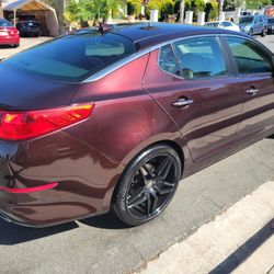 (14) Kia Optima, Clean Title, Low Miles, Factory Warranty, Smogged, 4 Cylinder Gas Saver, 20"Rims, Touchscreen Bluetooth Stereo, Runs Great