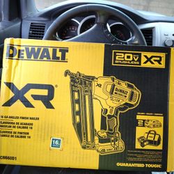 16 Gage DeWalt Nail Gun Finish