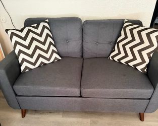 Reid gray 2 piece sofa