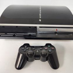 Sony PlayStation 3 CECHA01 Backwards Consol with Controller & Game