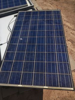 240 watt Trina solar panels 10 of them slightly discolored