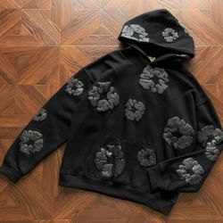 Denim Tears The Cotton Wreath Sweatshirt 'Black'