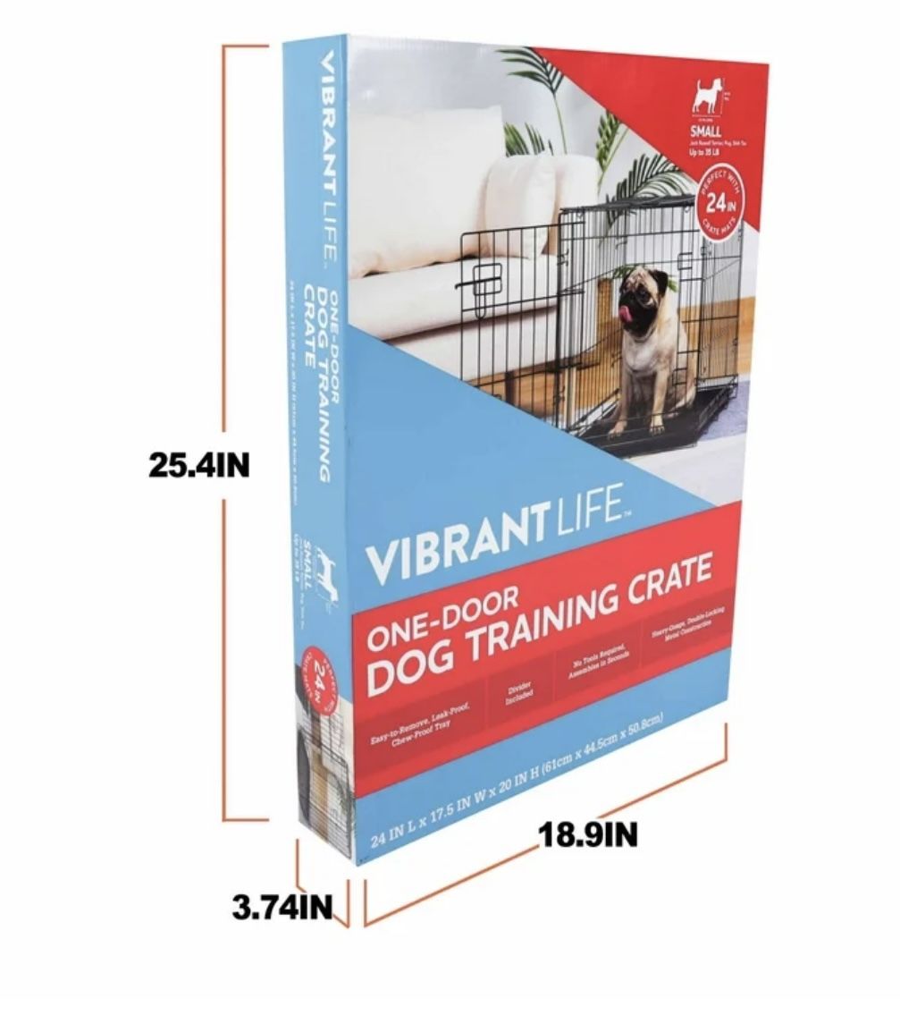 Vibrant Life Dog Training Crate