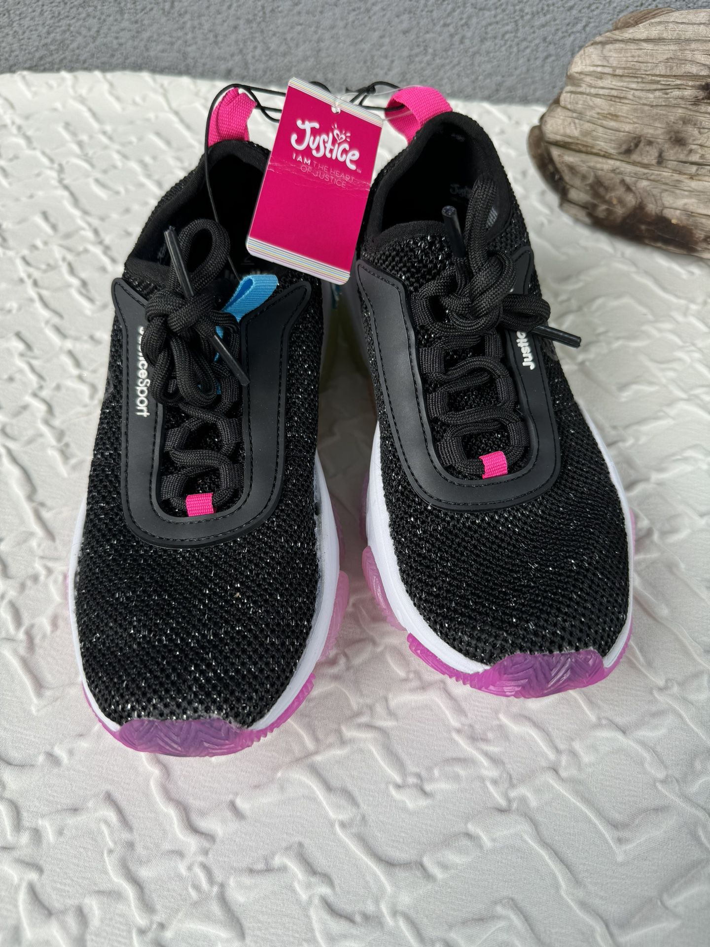 New Justice Young Girls Shoes Size 2