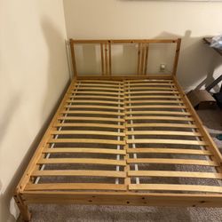 IKEA TARVA Full/Double Pine Bed Frame with Slats 