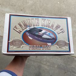 Brand New In Box Kiddie Kraft Pedal Boat Vintage