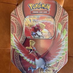 Pokemon Ho-oh GX Tin