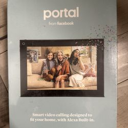 Meta Portal Smart Video Calling for the Home with 10” Touch Screen (WD50JM)