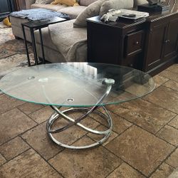 Living Room Glass Table