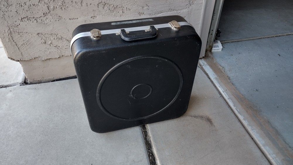 Snare Drum Hard Case With Sticks