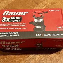 6.5 Amp Compact Variable-Speed Corded Router