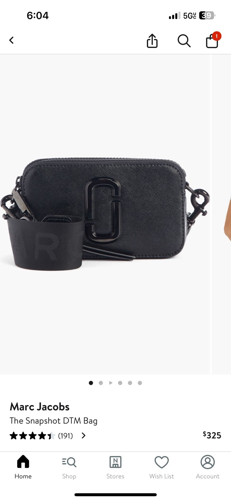 Marc Jacobs DTM Snapshot Bag