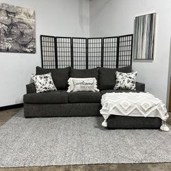Gray Broyhill Sectional
