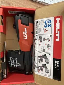 Hilti SD-M 1+2 screwgun attachments w/drill bits