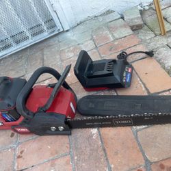 Toro Flex-Force 51850 60V 16 in Chainsaw (2.5 Ah Battery Included)