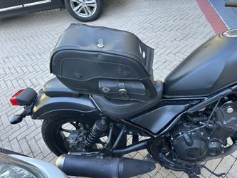 Saddle Bag Luggage Side Tool Storage Honda Rebel (contact info removed)