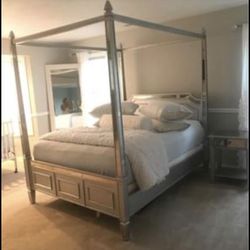 Mirror Queen bed