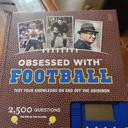 Obsessed With Football NFL Trivia Book