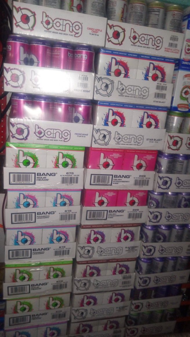 BANG ENERGY DRINKS!!!!