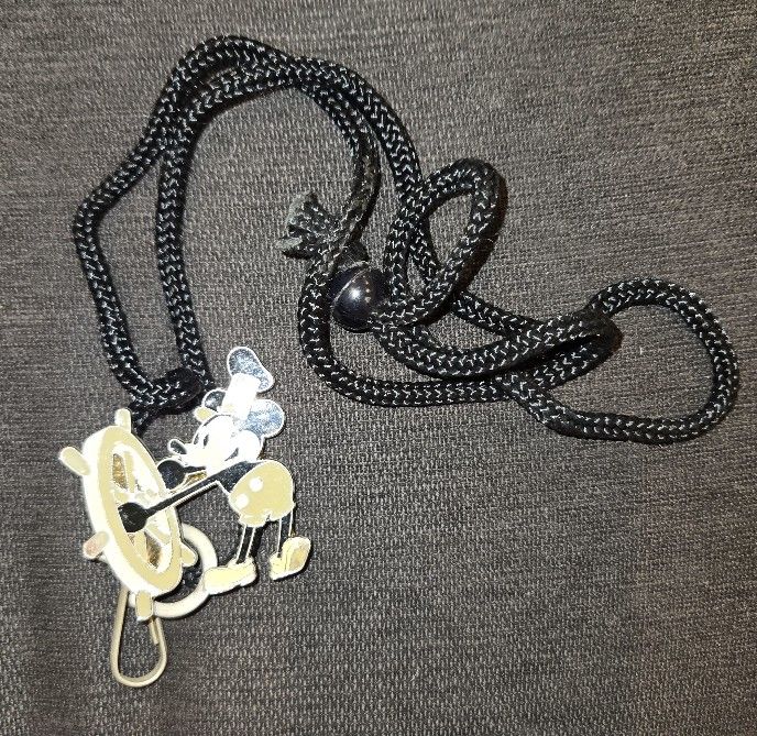 Disney Steamboat Willie Cast Member Lanyard