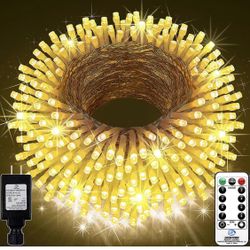 Christmas String Light With 1000 LED 393.7ft Long