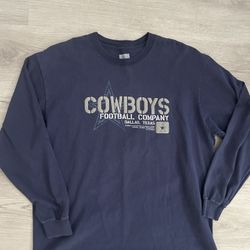 Vintage Dallas Cowboys Reebok Long Sleeve Size XL