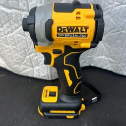 New!!! New!!! DeWalt 20V Compact Brushless 1/4” Impact Wrench TOOL ONLY!!