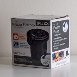 Intex Twin Air Mattress With Air Pump. 