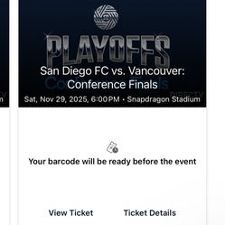 PLAYOFF SDFC GAME SOLD OUT!!!! 