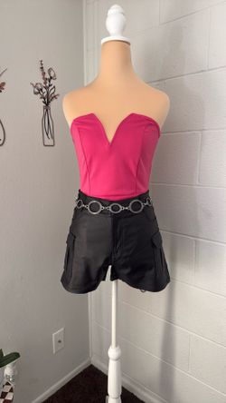 Black  Shorts With Side Pockets 