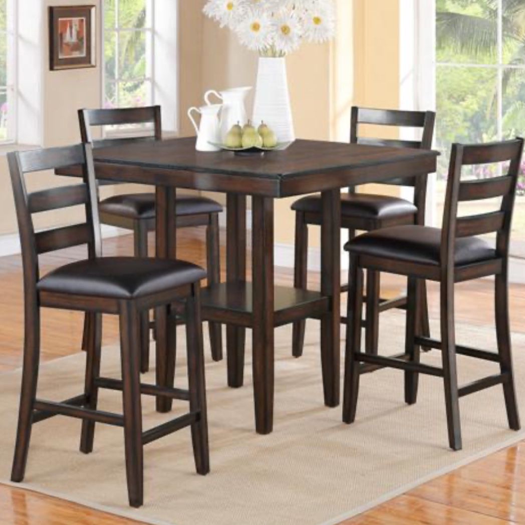 NEW OFFER!✨TAHOE 5-PK COUNTER HEIGHT TABLE SET✨