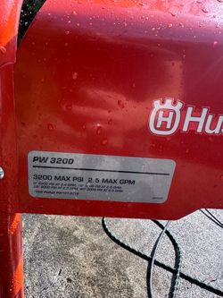 Husqvarna PW 3200 Gas Pressure Washer – 3200 PSI