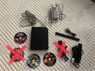 Nintendo Wii black game console