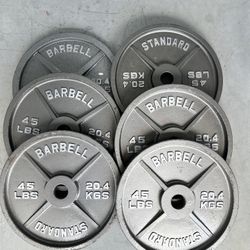 OLYMPIC WEIGHT PLATES 