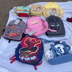 Disney Backpack And Lunch Bag - $$