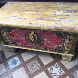 Bohemian Chest Table
