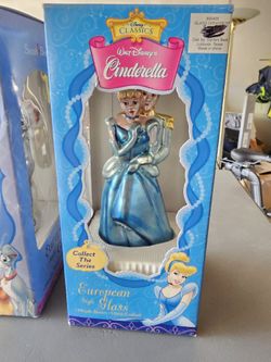 Disney European glass ornaments 